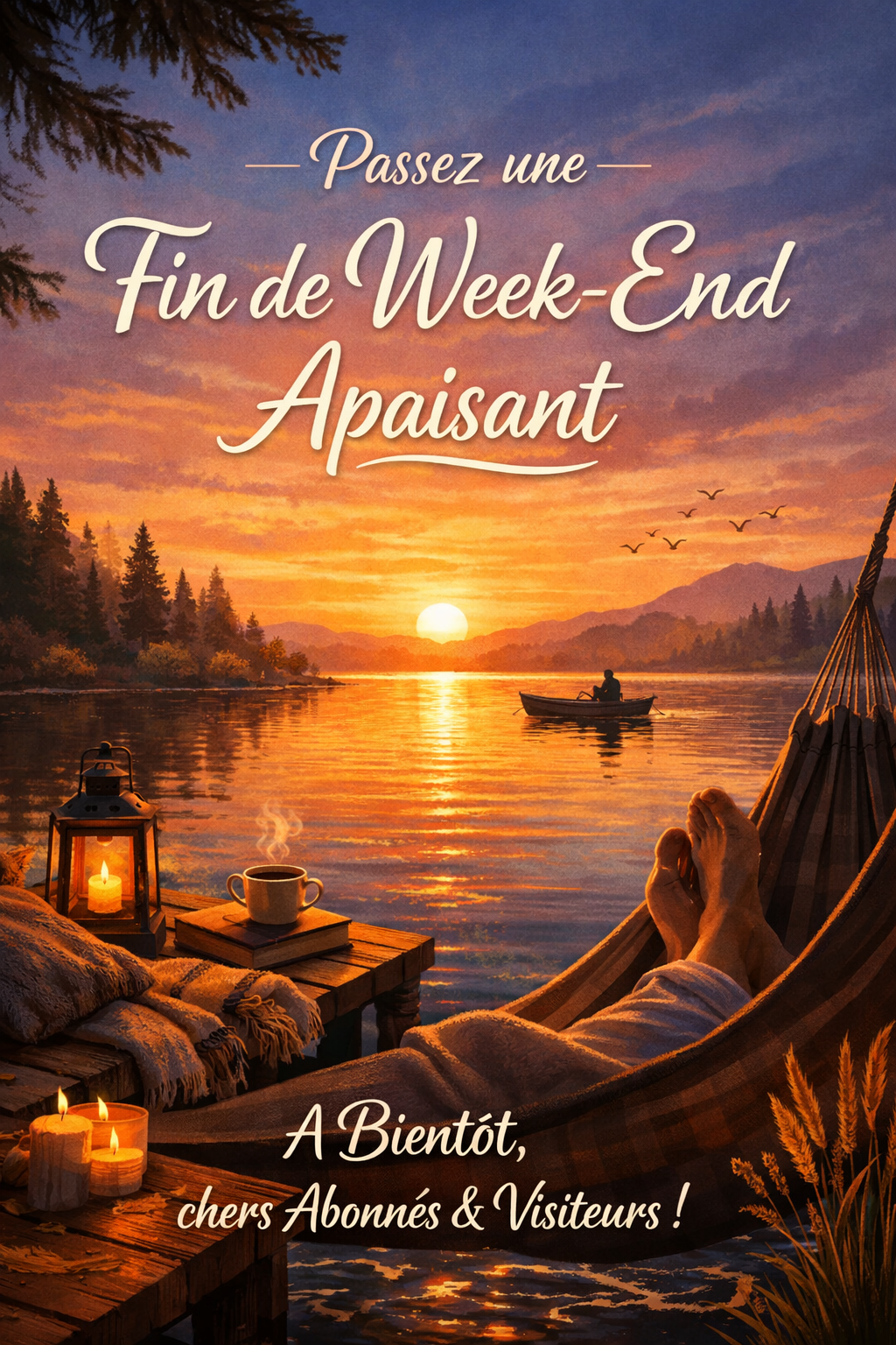 Fin de week-end apaisant